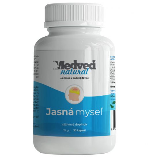 Clear Mind ( Jasná Myseľ ) – 30 Capsules